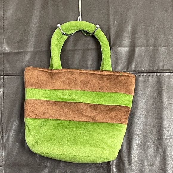 NWT totoro green brown gray mini bag purse - Picture 2 of 5